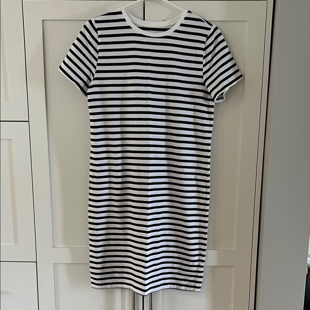 St. John's Bay Black and White Striped Apparel